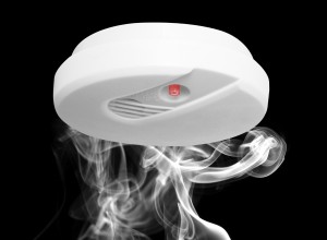 Smoke detector with smoke